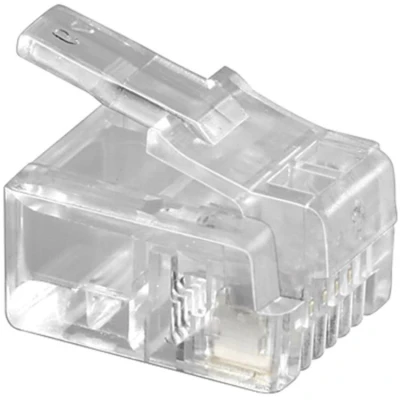 Afbeelding van 25 stuks Modulaire Stekker RJ11