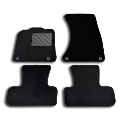 Afbeelding van Vloermatten voor Audi Q5 8R 2008 2016, perfecte pasvorm, anti slip hielbeschermer, versterkte rubberen ankerknoppen