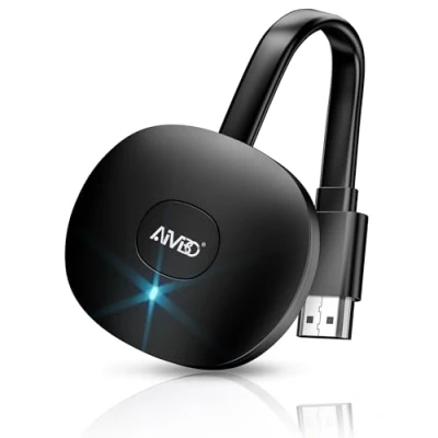 Afbeelding van Draadloze HDMI dongle, Ultra HD Wireless Adapter Wi Fi Streaming Display Dongle voor i Phone/i Pad/i OS/Android/Windows/PC naar TV/Monitor/Projector/Mac, Miracast Airplay DLNA