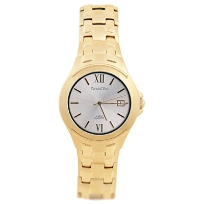 Afbeelding van Shaon 35 9603 82 Horloge Staal Goudkleurig Ø mm