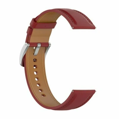 Afbeelding van Garmin Approach S12 / S40 S42 Luxe leren bandje Bordeaux
