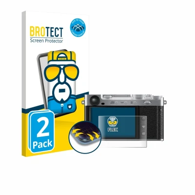 Afbeelding van BROTECT Screenprotector voor Fujifilm X E5 Folie Beschermfolie transparant volledig dekking (2 Stuks)