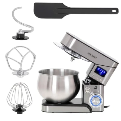 Afbeelding van Mesko MS 4228 Foodprocessor 2000 watt RVS LCD