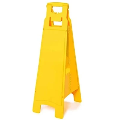 Afbeelding van Vierzijdig waarschuwingsbord blanco, Rubbermaid