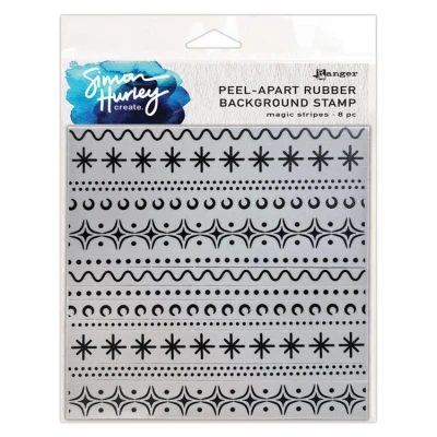 Afbeelding van Ranger Simon Hurley create. Background Stamp Magic Stripes