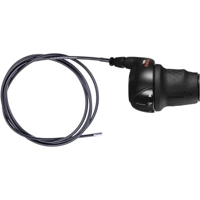Afbeelding van Shimano Revo shifter Nexus 7v 2100mm zwart SLC30007 OEM