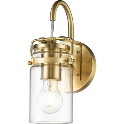 Afbeelding van Kichler LED Wandlamp Brinley 1X E27 Max 60W Brushed Brass