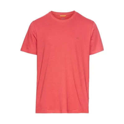 Afbeelding van camel active Tshirt basic, Heren, Maat: Medium, Sunfaded red