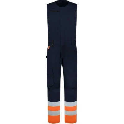 Afbeelding van Tricorp Bodybroek High Vis 753008 Mannen Ink/Oranje 56