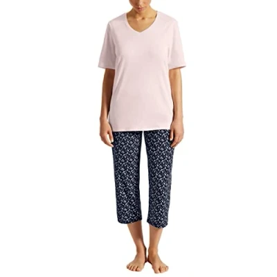 Afbeelding van Uncover BY Schiesser Schlafanzug SET Pyjama, Dames, Maat: 36, Light pink
