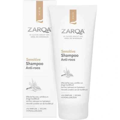 Afbeelding van Zarqa Sensitive Anti Roos Shampoo 200ML