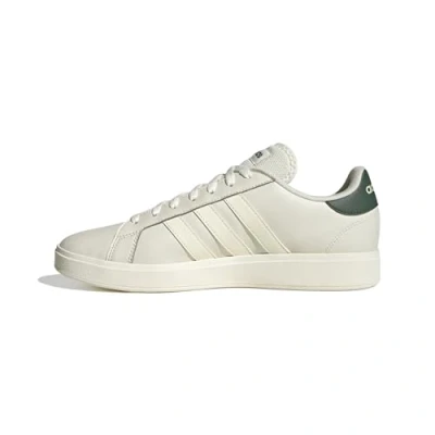 Afbeelding van adidas Grand Court Td Lifestyle Casual Shoes heren SCHOENEN Sneakers, Orbit Grey Off White Legend Ivy, 44 EU