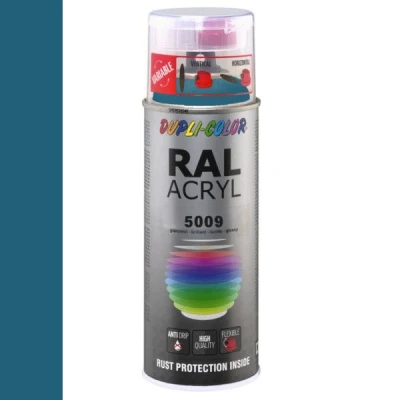 Afbeelding van Dupli Color Ral Acryl 5009 Azuur blauw Hoogglans 400 ml