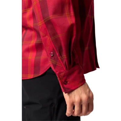 Afbeelding van Vaude Neshan Iv Overhemd Met Lange Mouwen Rood XL Man