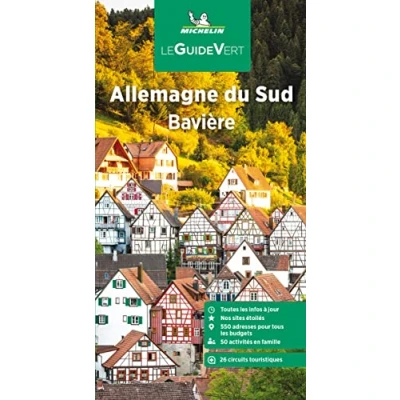 Afbeelding van ALLEMAGNE DU SUD BAVIERE GUIDE VERT: Bavière