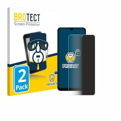 Afbeelding van BROTECT privacy screenprotector voor Xiaomi Redmi A5 Folie Beschermfolie Blauwlichtfilter (2 Stuks)