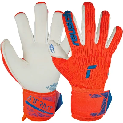 Afbeelding van Reusch Attrakt X Freegel Keepershandschoenen, Maat: 9.5, Hyper orng elec blue