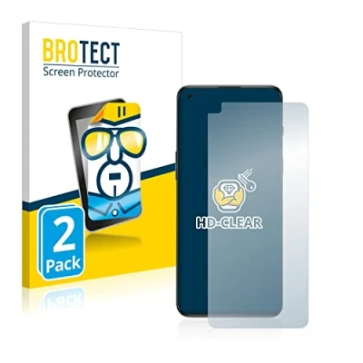 Afbeelding van BROTECT (2 Stuks) Schermbeschermer voor OnePlus Nord 2T 5G Screen Protector Transparant