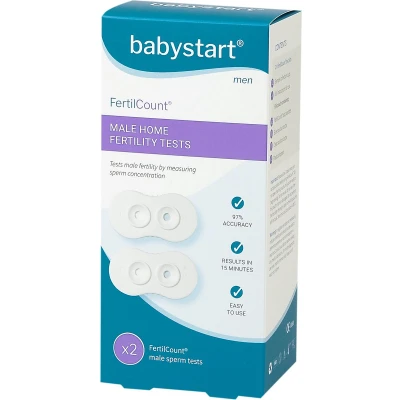 Afbeelding van FertilCount® vruchtbaarheidstest man 2 stuks