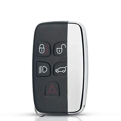 Afbeelding van Sleutelhoes voor Range Rover Evoque Sport Discovery Freelander Velar Land LR4 TDV6 Jaguar XE XF XJ F Pace Type Intelligente sleutel afstandsbediening 5 toetsen