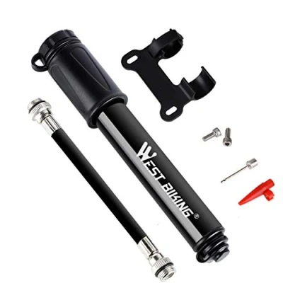 Afbeelding van Fietspomp 100 psi draagbare legering mini fietsband pomp universele presta en schrader klep voor racefiets bal
