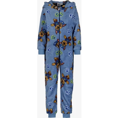 Afbeelding van Paw Patrol Chase onesie blauw Maat 122/128
