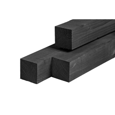 Afbeelding van Paal Zwart geïmpregneerd douglas 15 x cm 250 Tuingigant