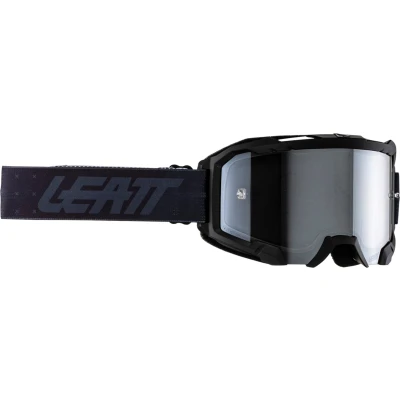 Afbeelding van Leatt 2024 Velocity 4.5 Crossbril Stealth Zwart (Lens: Iriz Zilver)