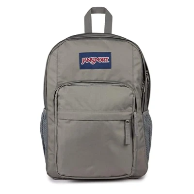 Afbeelding van JanSport schoolrugzak rugzak Big Day Backpack Graphite Grey Taupe