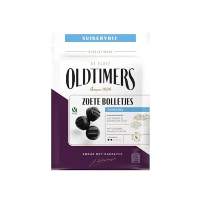 Afbeelding van Oldtimers Zoete Bolletjes Suikervrij 100 Gram