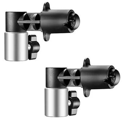 Afbeelding van Neewer® 2 Stuks Draagbare Studio Fotografie Achtergrond en Reflector Disc Houder Clip