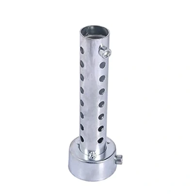 Afbeelding van Uitlaatdemper Geluiddemper Pijp, Universeel Motoruitlaat Can DB Killer Baffle Insert Zilver(45mm)