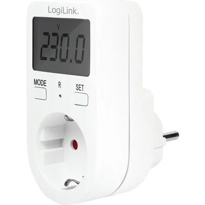 Afbeelding van LogiLink KWH meter Digitaal met kinderbeveiliging 230V 16A