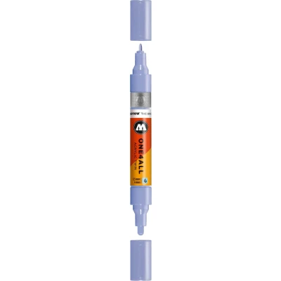 Afbeelding van Molotow ONE4ALL Pastel blauwviolet Acrylic Twin 1,5 4 mm Marker