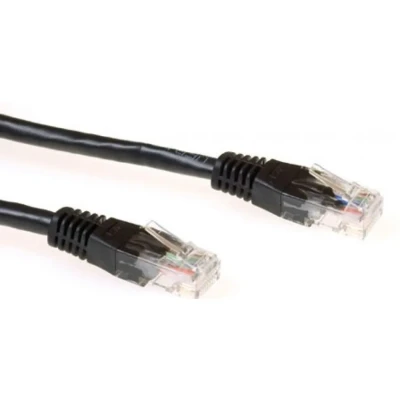 Afbeelding van ACT IB4215 U/UTP CAT6A Patchkabel Zwart 15 meter