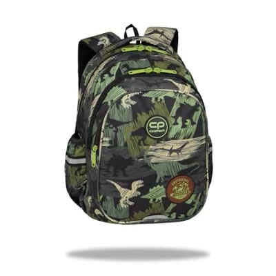 Afbeelding van Coolpack Schooltas Rugzak 3 compartimenten 21L Laptop Rugtas Jerry Adventure Park