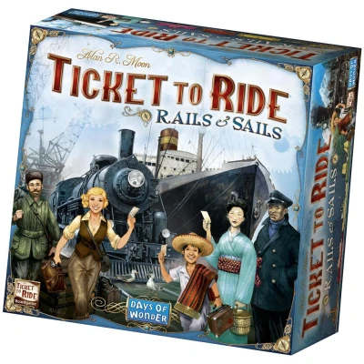 Afbeelding van Ticket to Ride Rails &amp; Sails (Engelstalig)