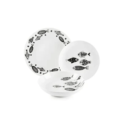 Afbeelding van Excelsa Black Sea bordenservice, 18 stuks