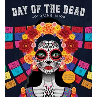 Afbeelding van Day of the Dead Coloring Book: More than 100 Pages to Color!