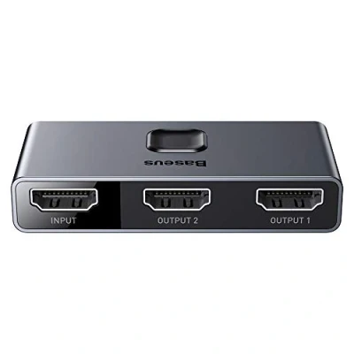 Afbeelding van Baseus Matrix HDMI Splitter Divider voor TV/Monitor Grijs