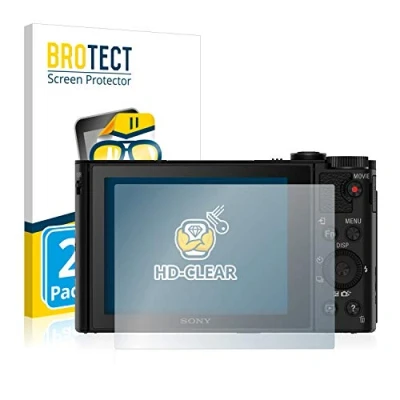 Afbeelding van BROTECT Screenprotector voor Sony Cyber Shot DSC HX90V Folie Beschermfolie transparant (2 Stuks)
