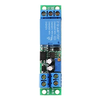 Afbeelding van 12V timer vertraging relais schakelaar module board 0 25 seconden instelbare aan/uit met optocoupler isolator