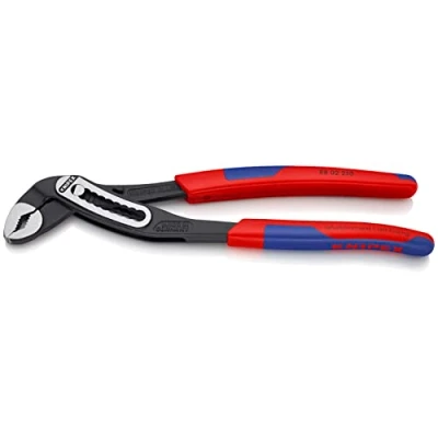 Afbeelding van Knipex Alligator Waterpomptang zwart geatramenteerd, met slanke meer componentengrepen 250 mm (zelfbedieningskaart/blister) 88 02 SB