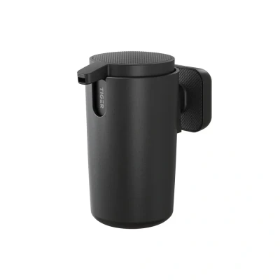 Afbeelding van Zeepdispenser Tiger Carv Zwart 175 ml
