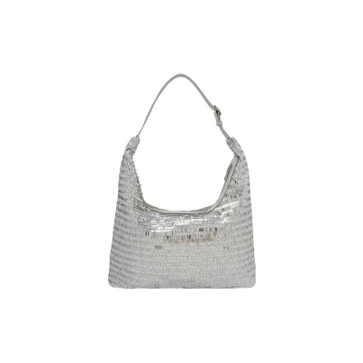 Afbeelding van faina Handtas, Dames, Maat: One Size, Silver