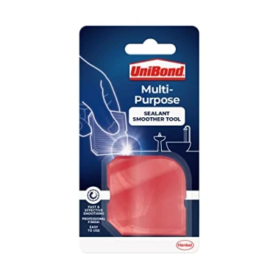 Afbeelding van Unibond 1582528 Sealant Afwerkingsgereedschap, effectief afdichtmiddel voor een gladde en professionele afwerking, alle afdichtingsmiddelen, afdichtingsmiddel wand vloer