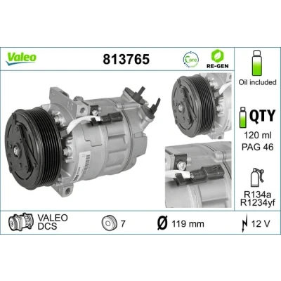 Afbeelding van Valeo Airco compressor 813765