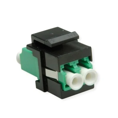 Afbeelding van ROLINE Keystone LWL adapter LC/LC Duplex, Single Mode, OS2, APC