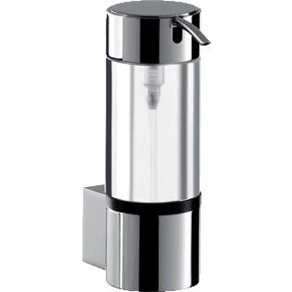 Afbeelding van Emco zeepdispenser systeem 2 80ml chroom 352100100