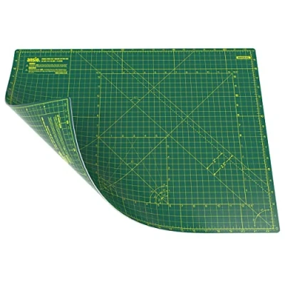 Afbeelding van Ambacht Snijmat Zelfherstellend A2 Dubbelzijdig 5 lagen Quilten, naaien, scrapbooking, stof &amp; Papercraft imperiaal / metrisch 22.5 inch x 17 59 cm 44 Groen